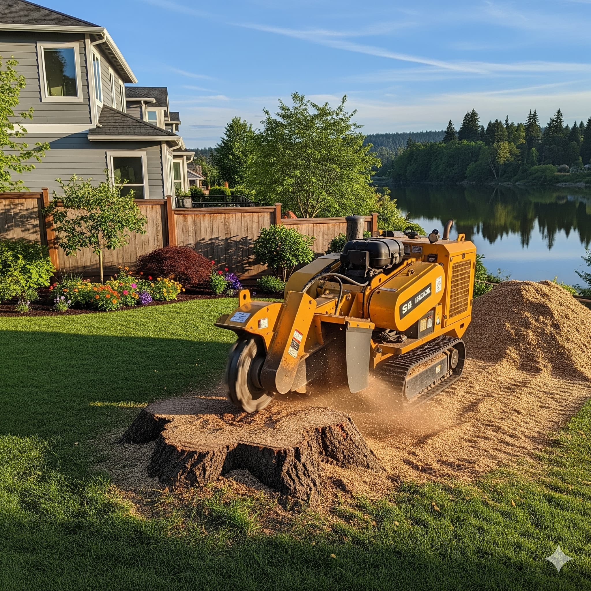stump grinding kenmore