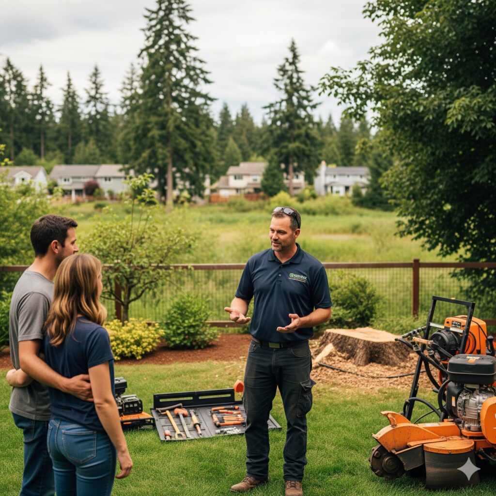stump removal kenmore